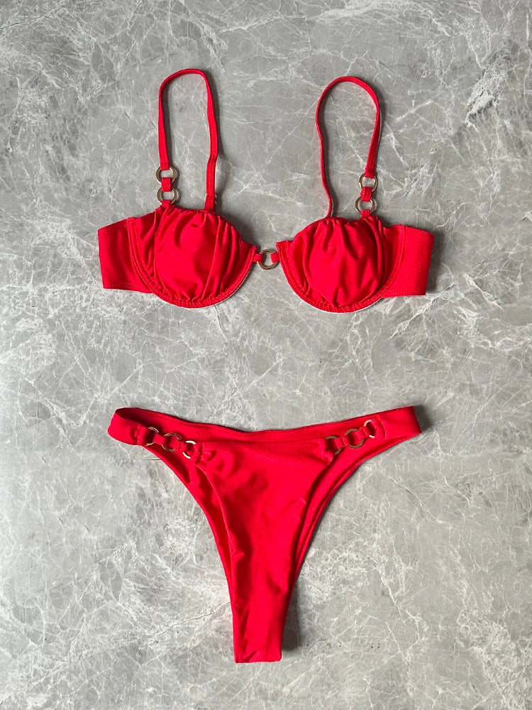 Scarlet Siren Bikini Set