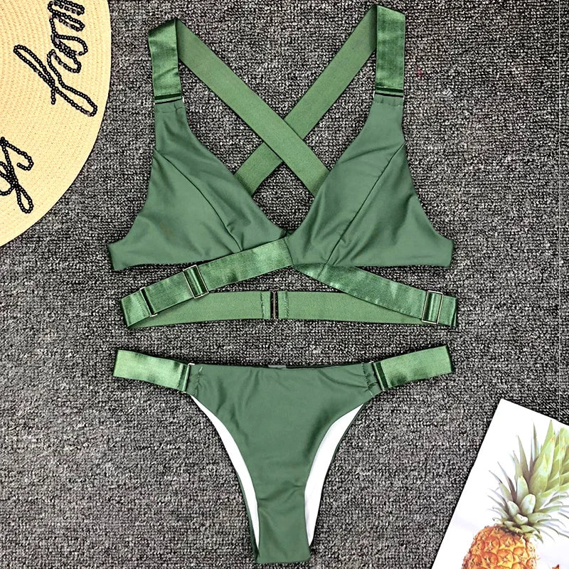 Evergreen Oasis Bikini Set