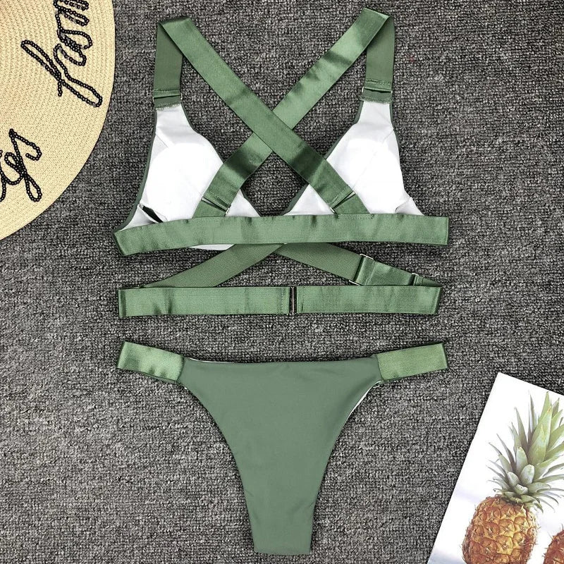 Evergreen Oasis Bikini Set