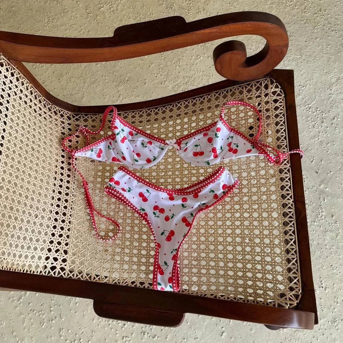 Cherry Blossom Bikini Set