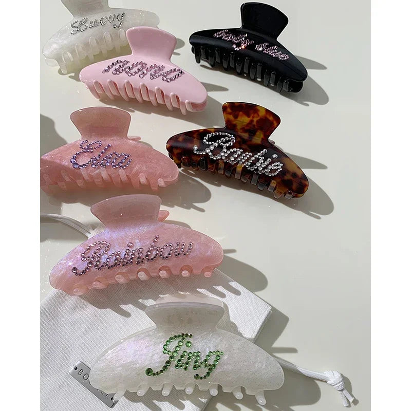 Personalized Glam Hair Clip