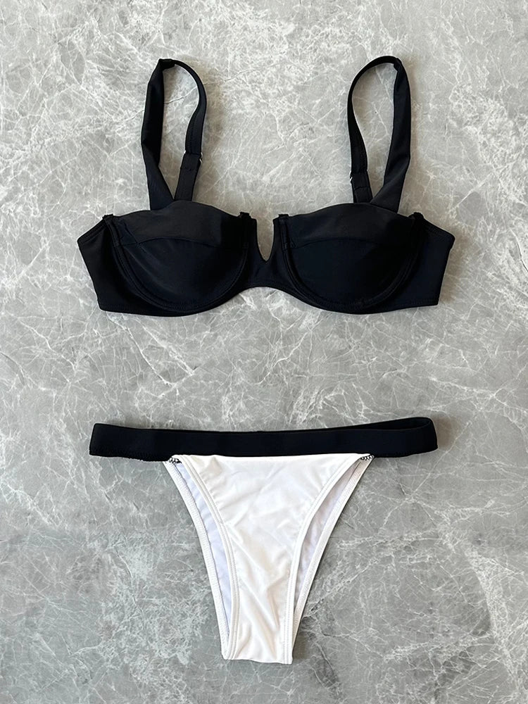 Noir Oasis Bikini Set