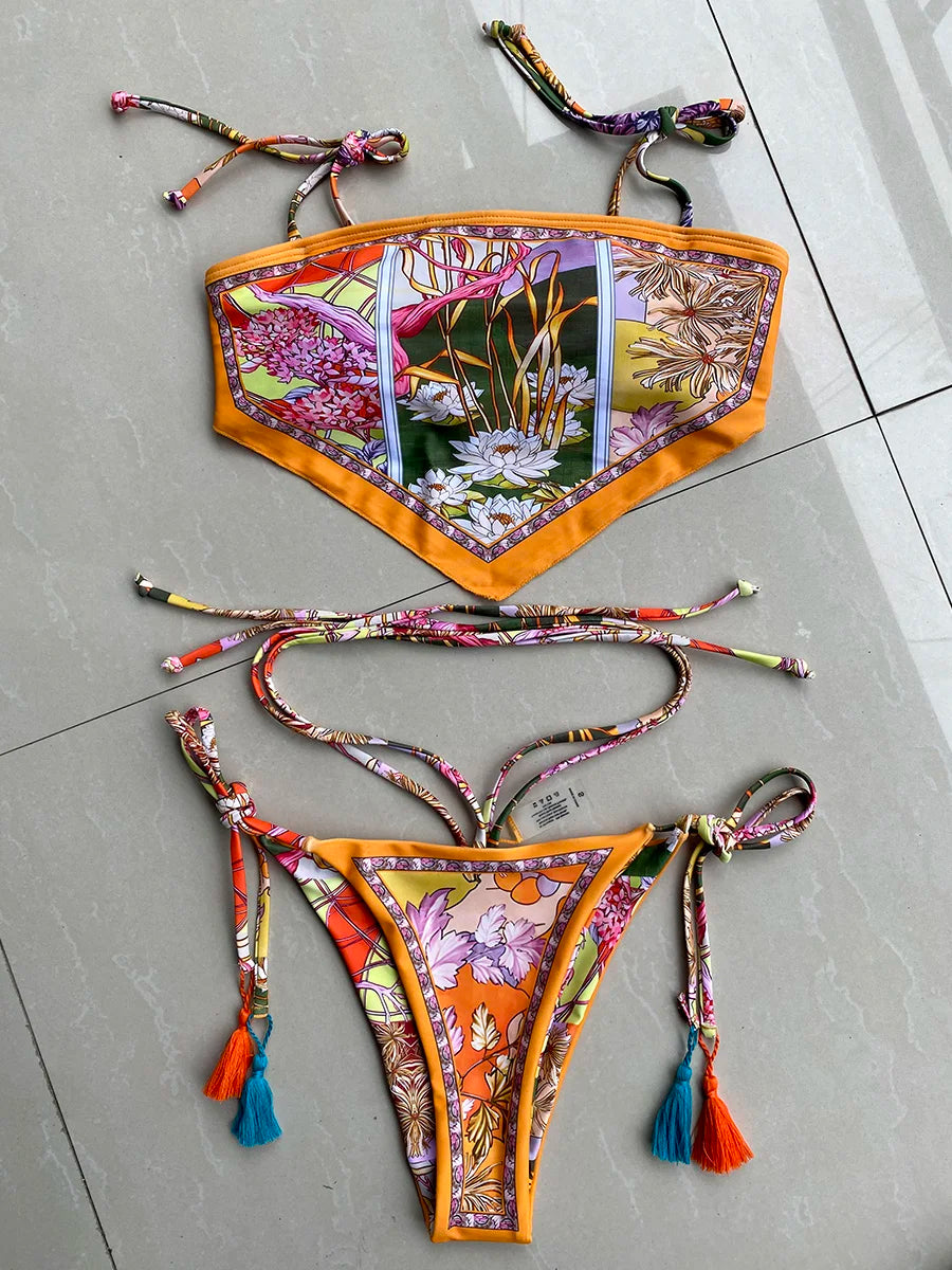 Sunset Serenade Bikini Set